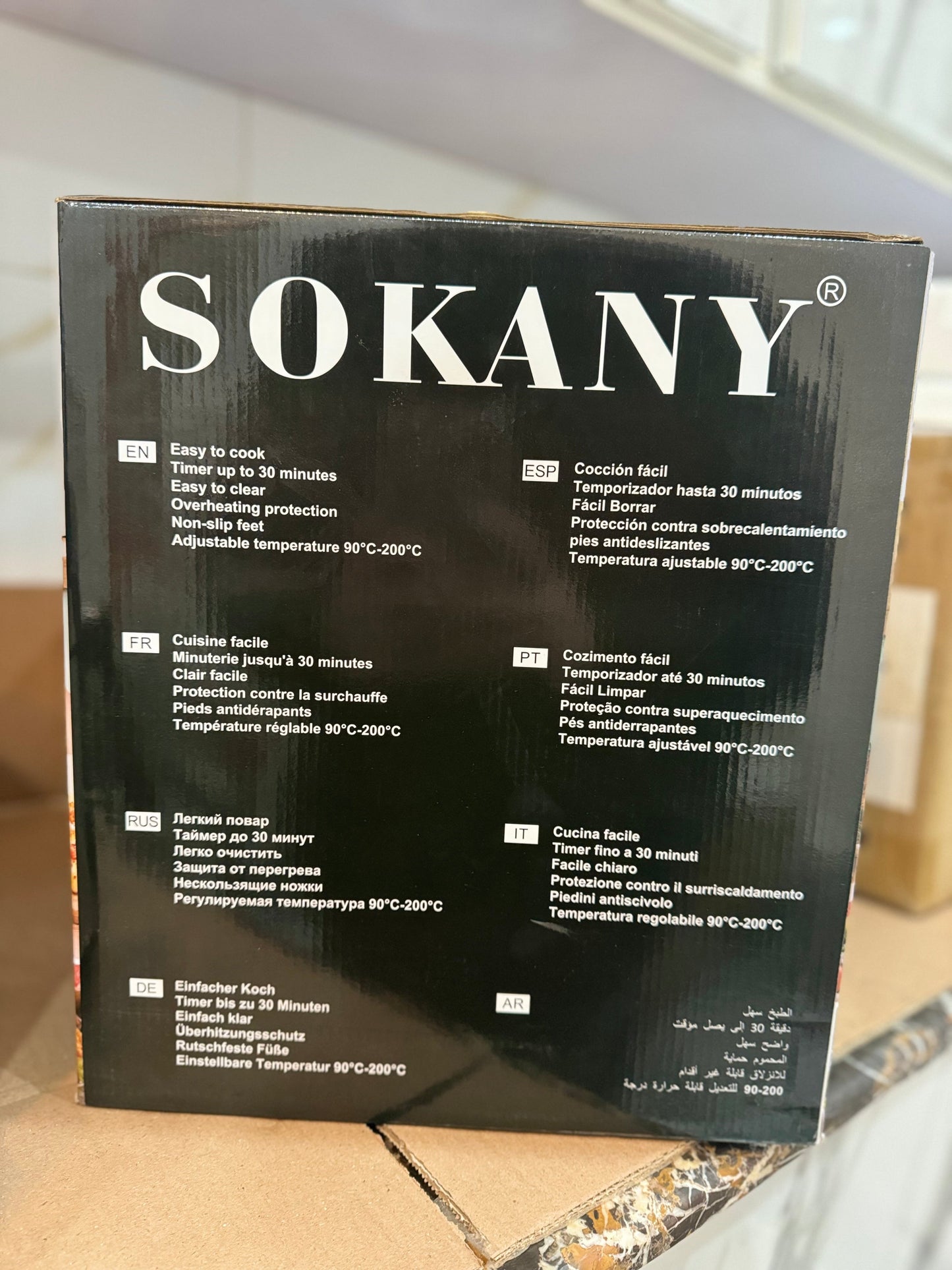 Sokany 8L Mobile controlled Air Fryer