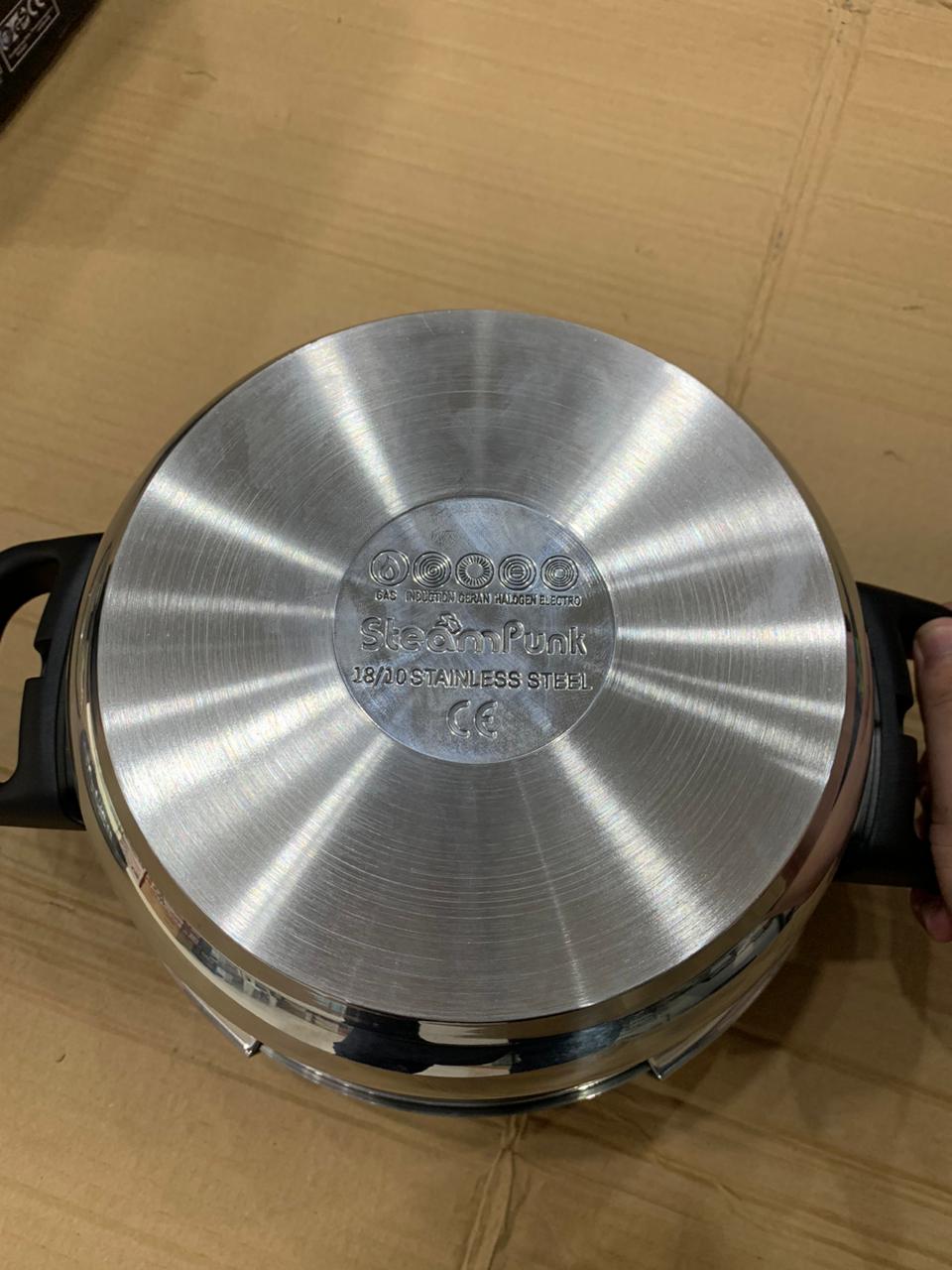 Steampunk 3in1 Pressure Cooker 4L+6L