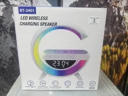 BT-3401 LED Wireless Phone Charger Bluetooth Speaker