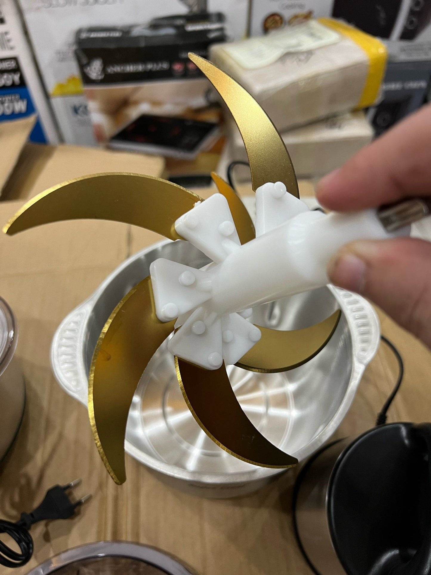 Super crest Meat Chopper With 12blads