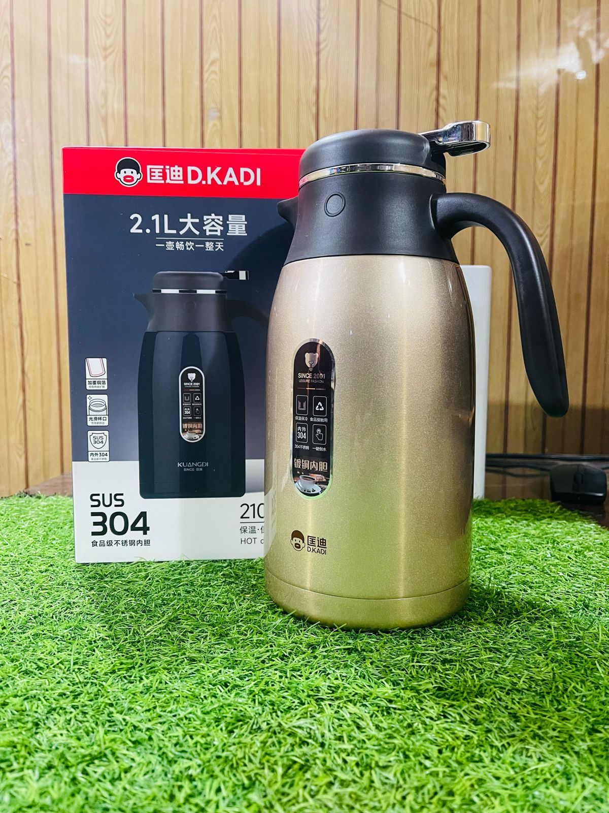 Stainless steel D KADI Vacuum Flask