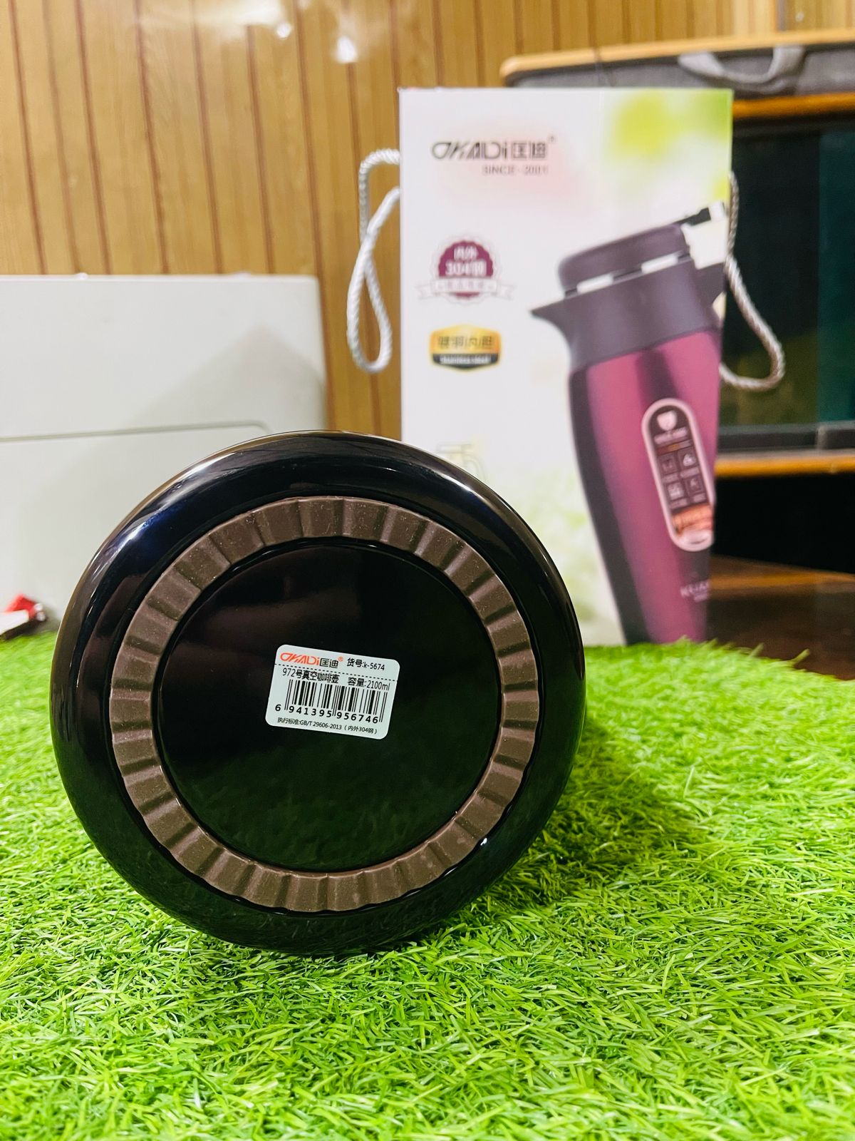 Stainless steel D KADI Vacuum Flask