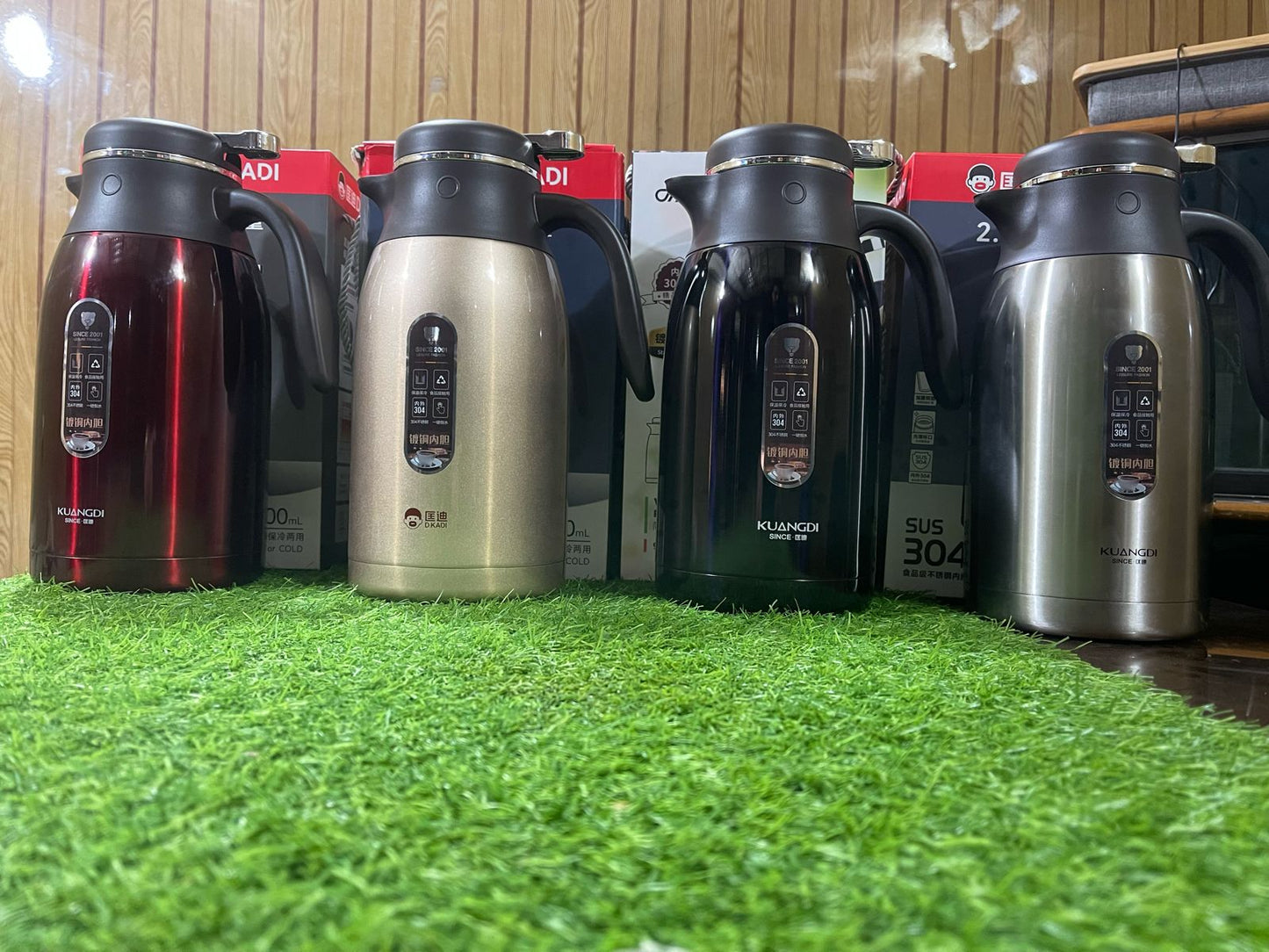 Stainless steel D KADI Vacuum Flask