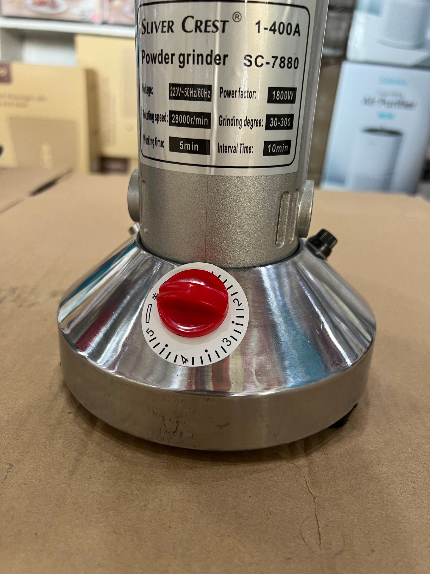 Silver Crest Powerful Grinder