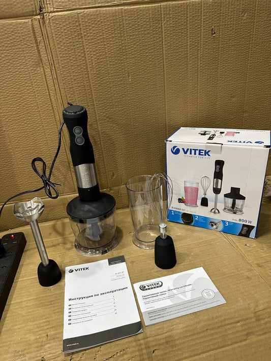 RUSSIA lot imported VITEK Hand Blender Set