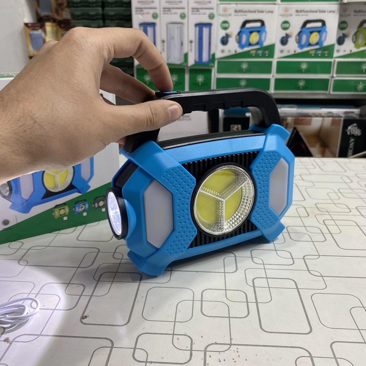 20W multifactional Solar Lamp ML-9709A