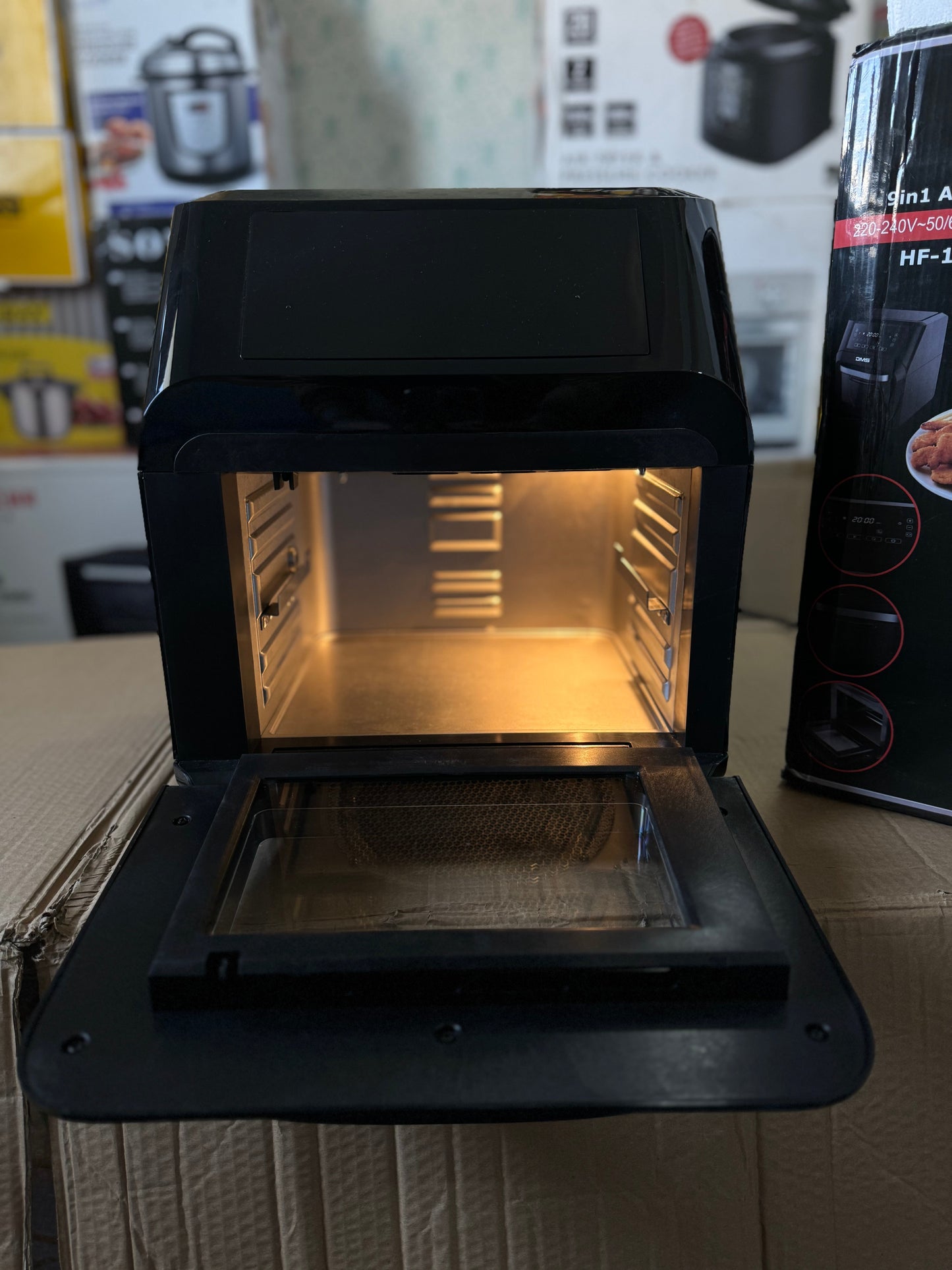 DMS Germany 12L air fryer 9-in-1 function