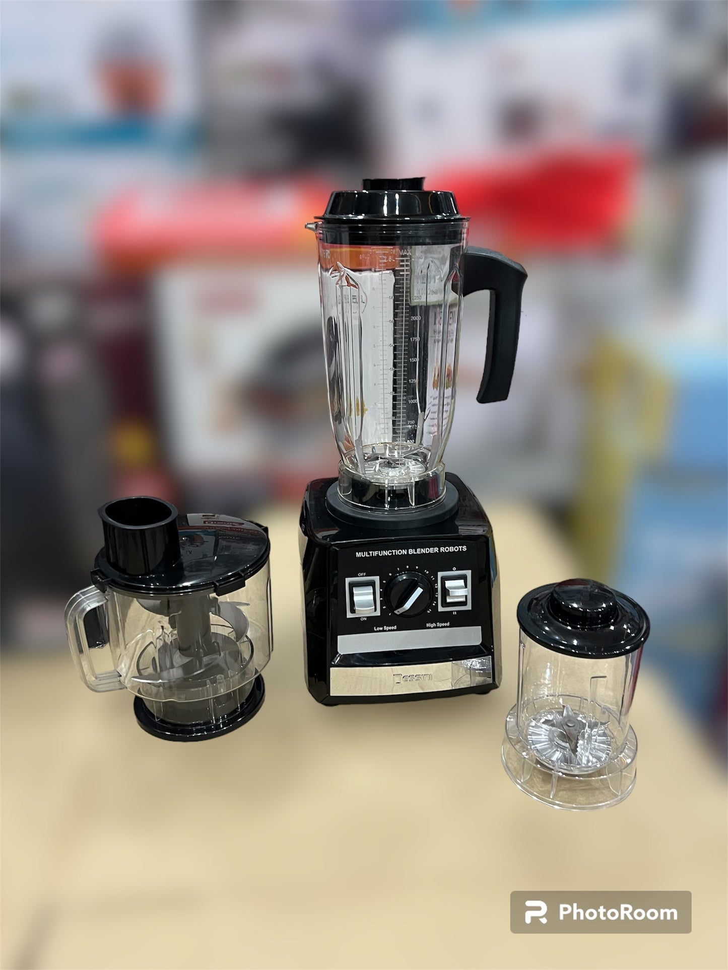 3in1 Powerful Blender, Chopper & Grinder