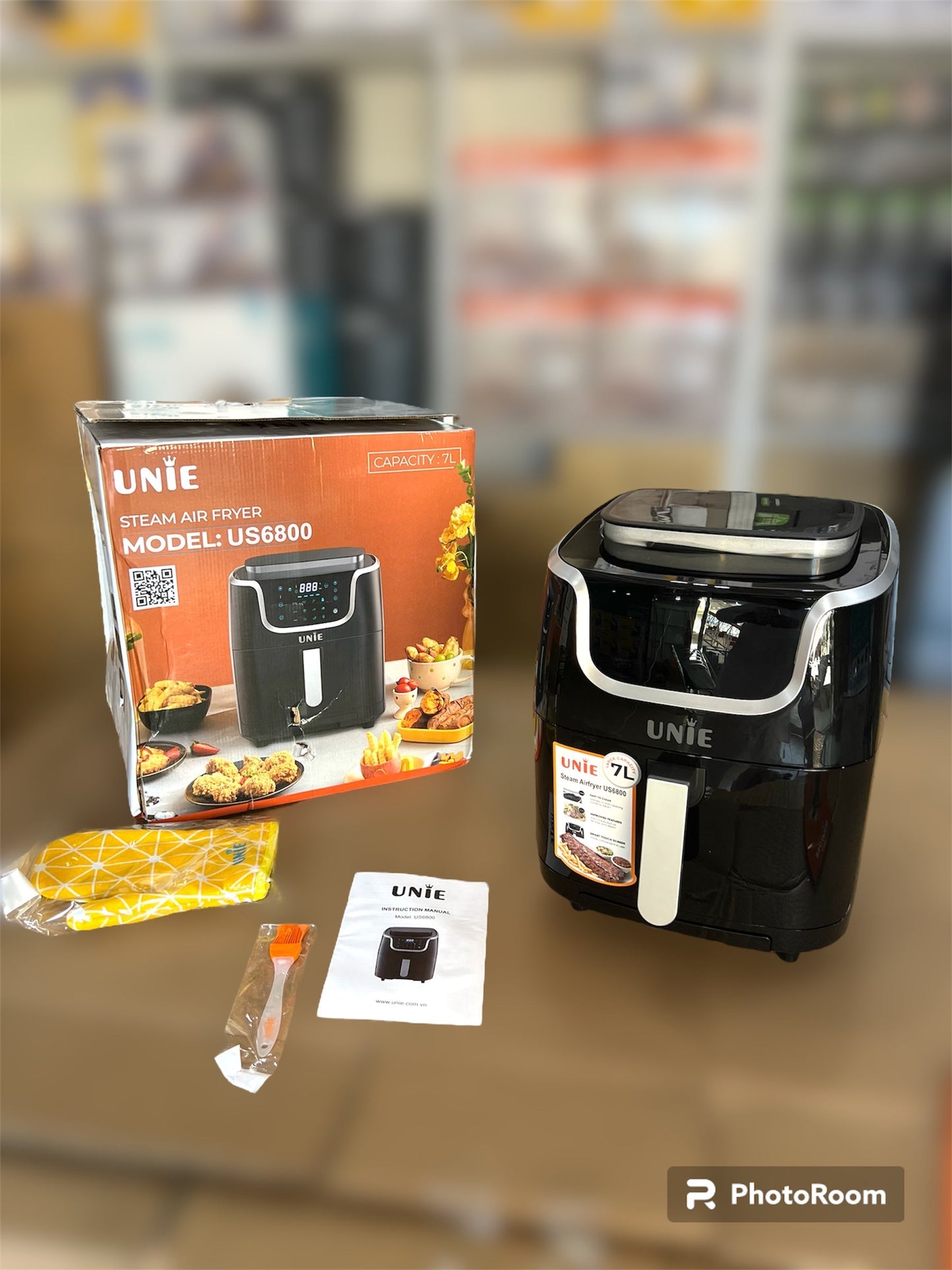 Unie 7Litre XXL Big Size Steam Air Fryer