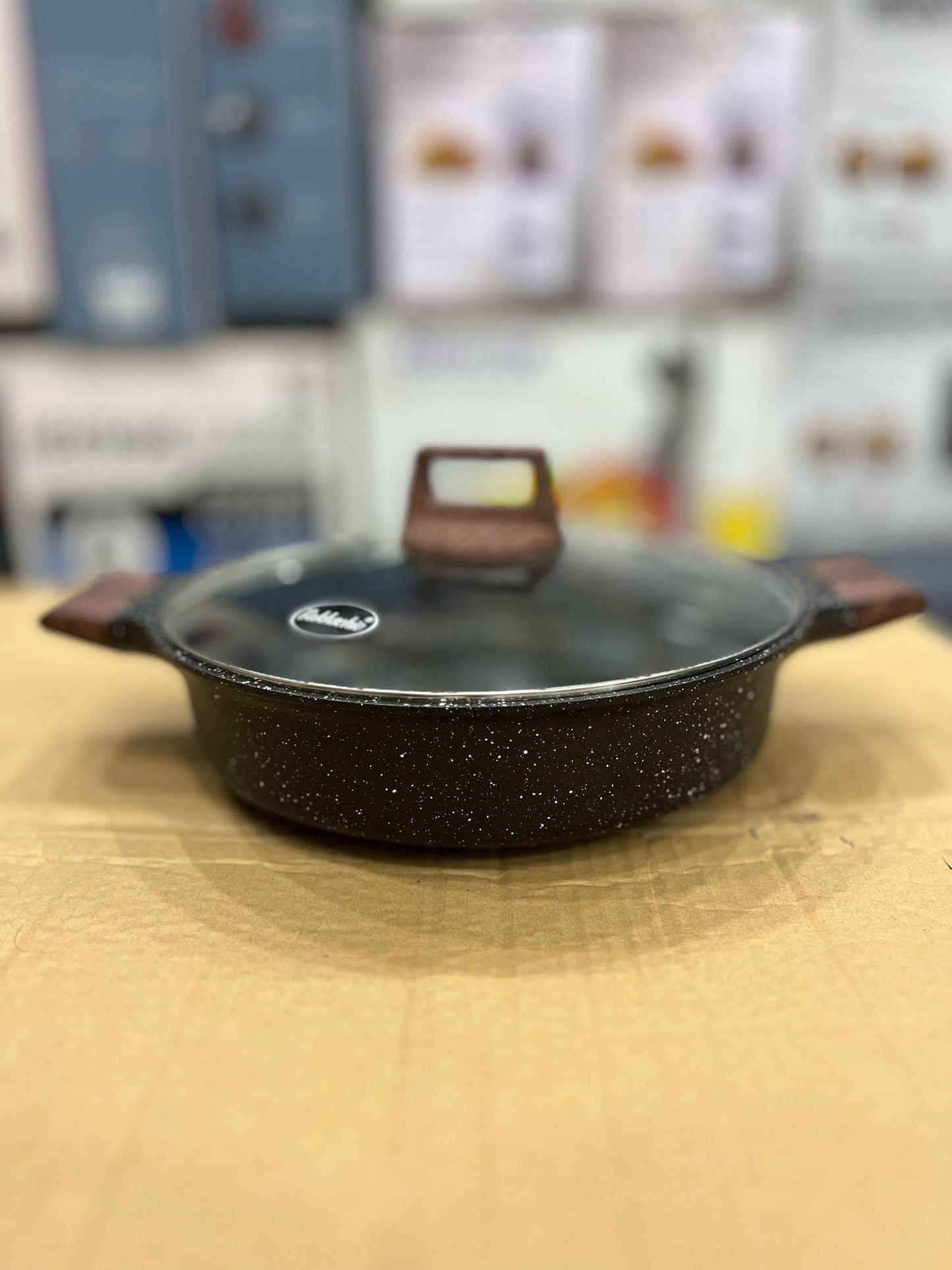 Bakhschie Granite Coating Shallow Casserole