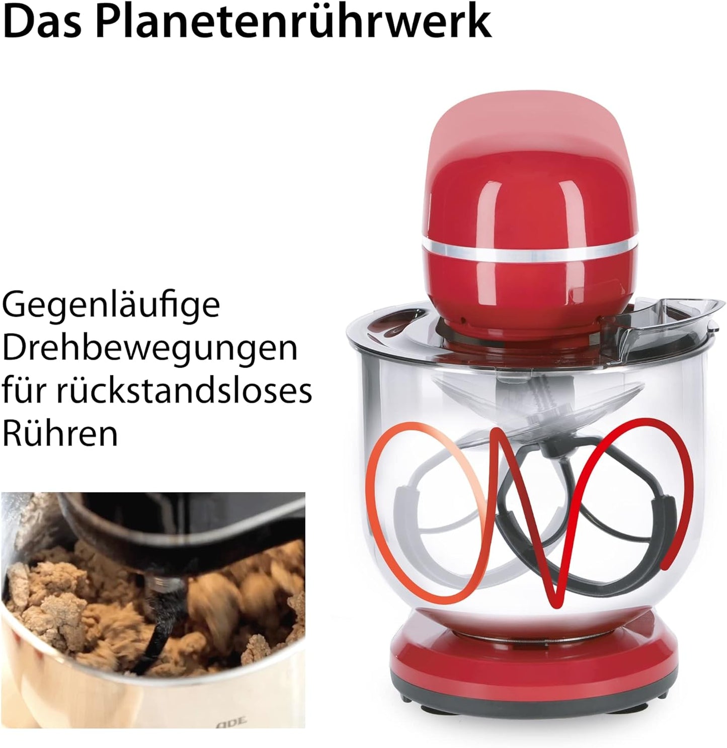 ADE KA2100-1 Electric Food Processor Kneading Machine