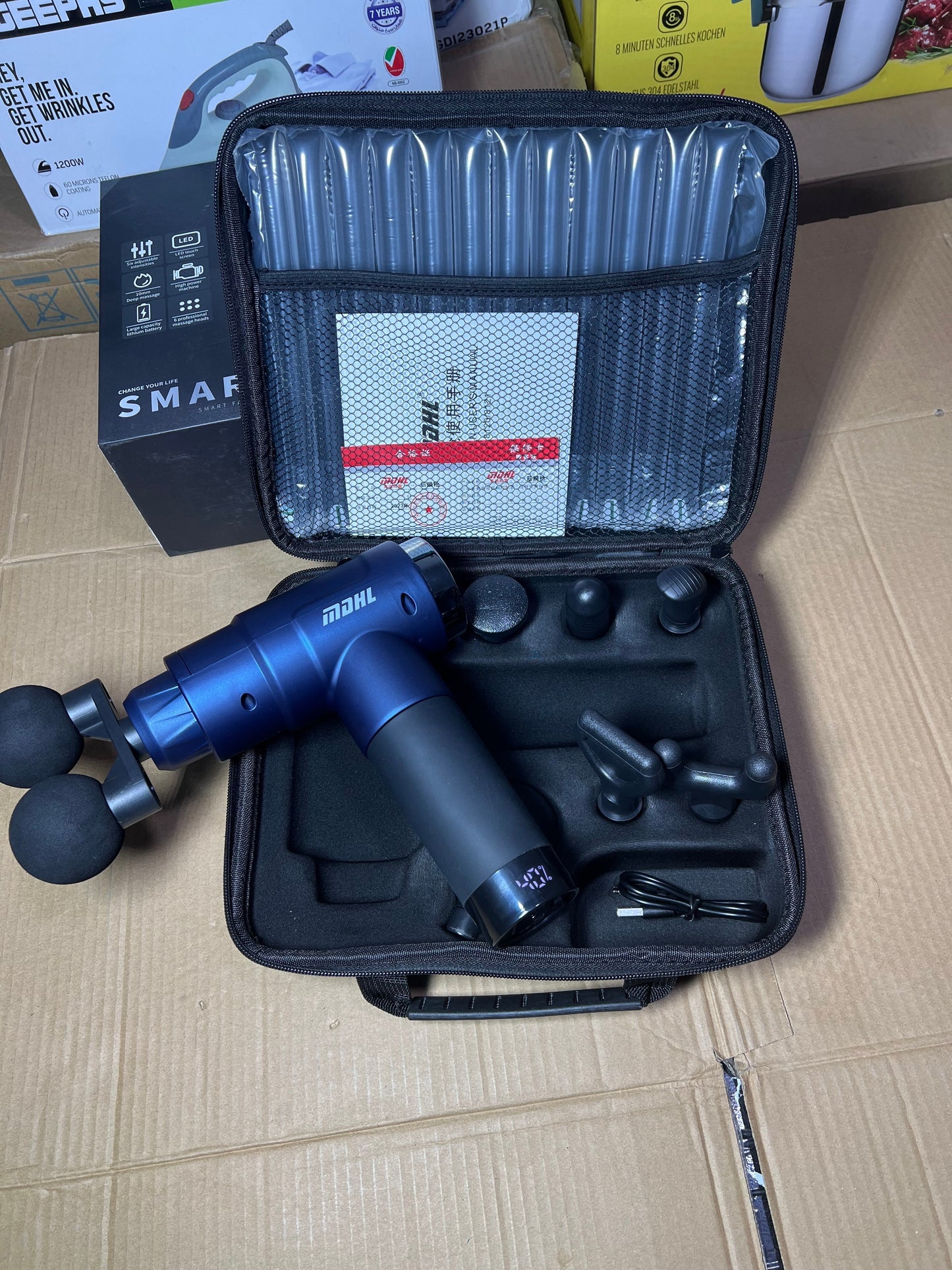 Amazon lot imported 8 in 1 rechargeable massager