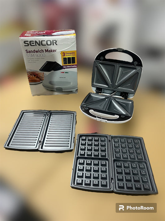 Sencor Brand 3in1 High Quality Sandwich Maker