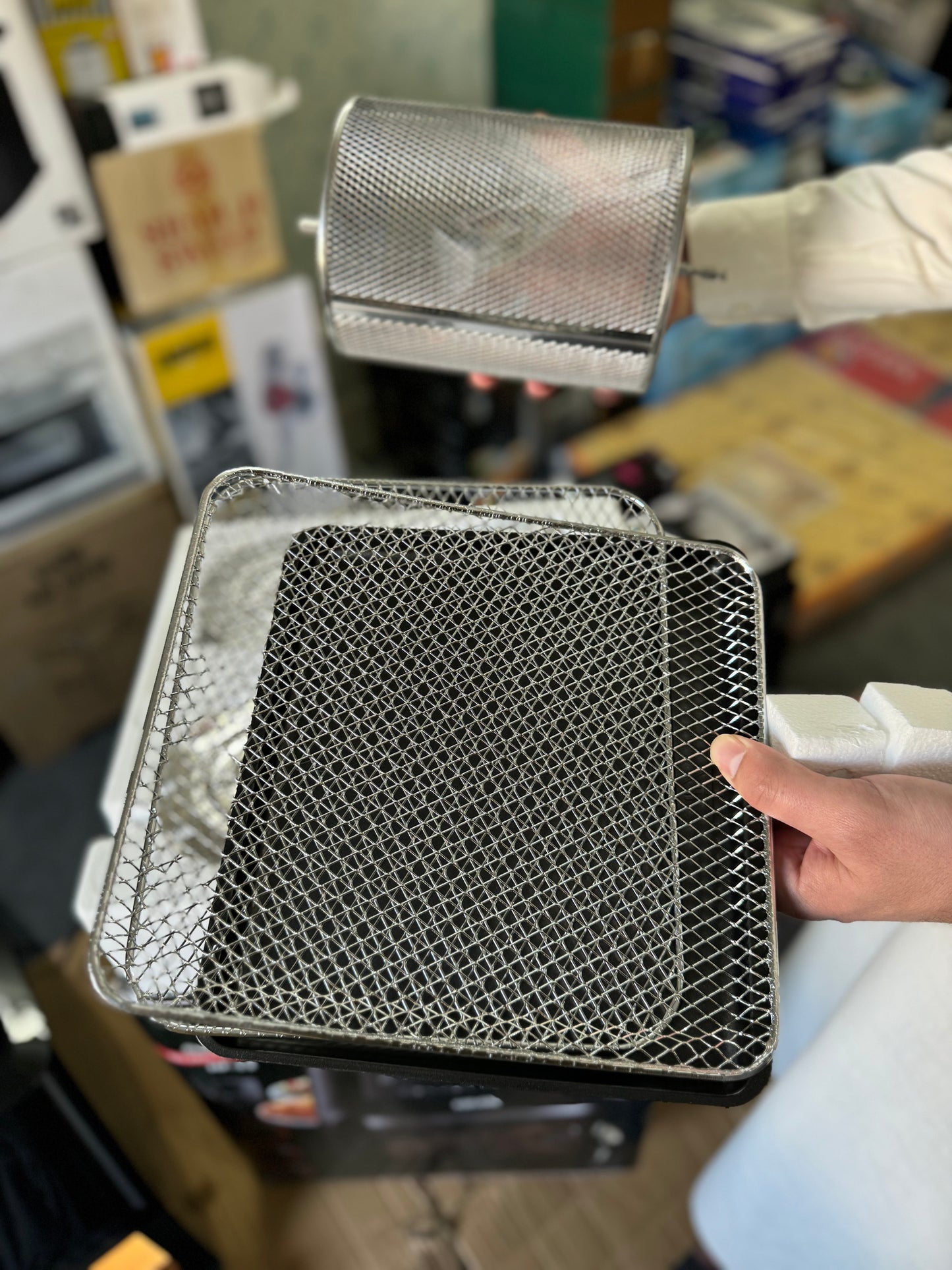 DMS Germany 12L air fryer 9-in-1 function