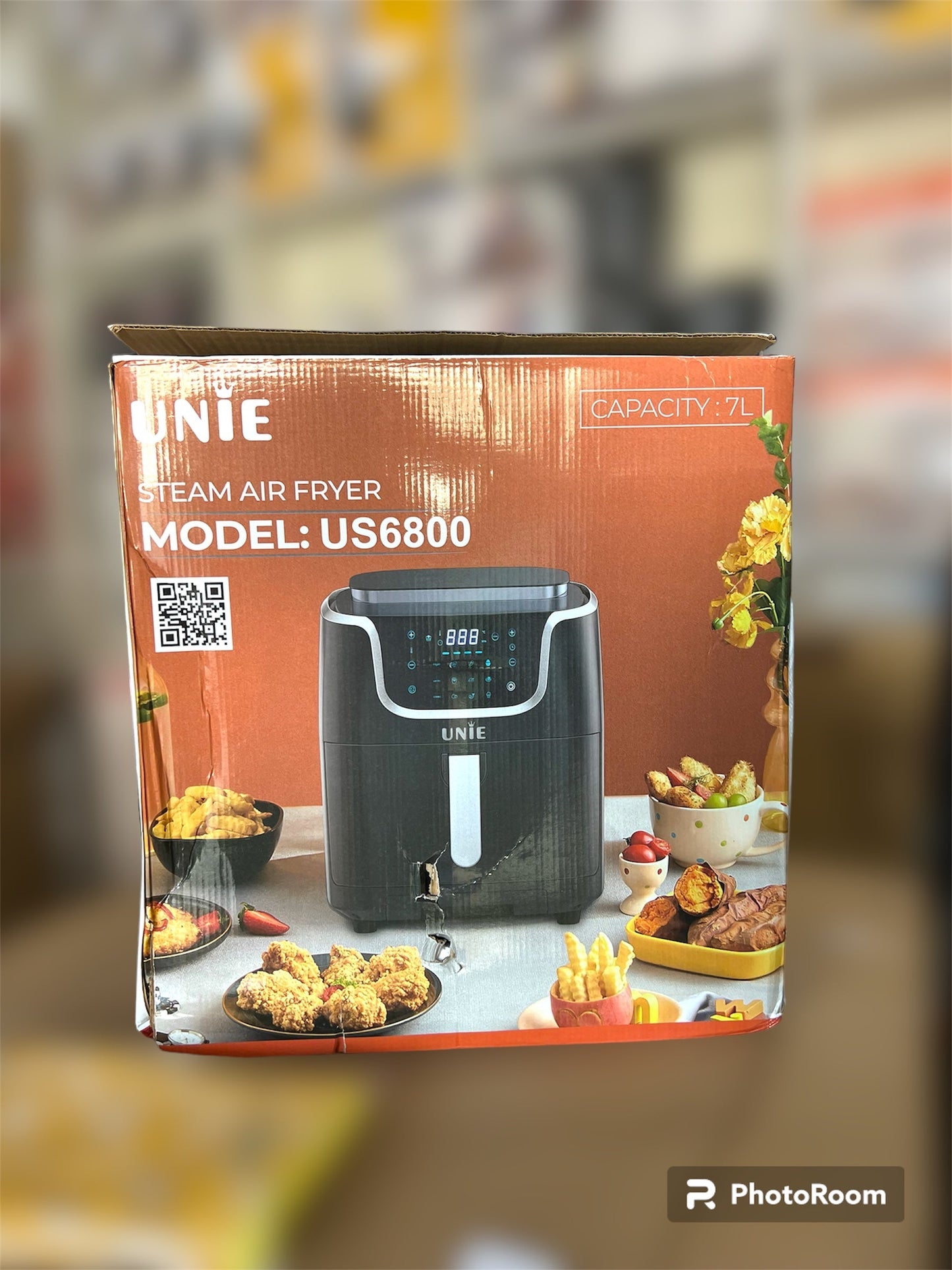 Unie 7Litre XXL Big Size Steam Air Fryer