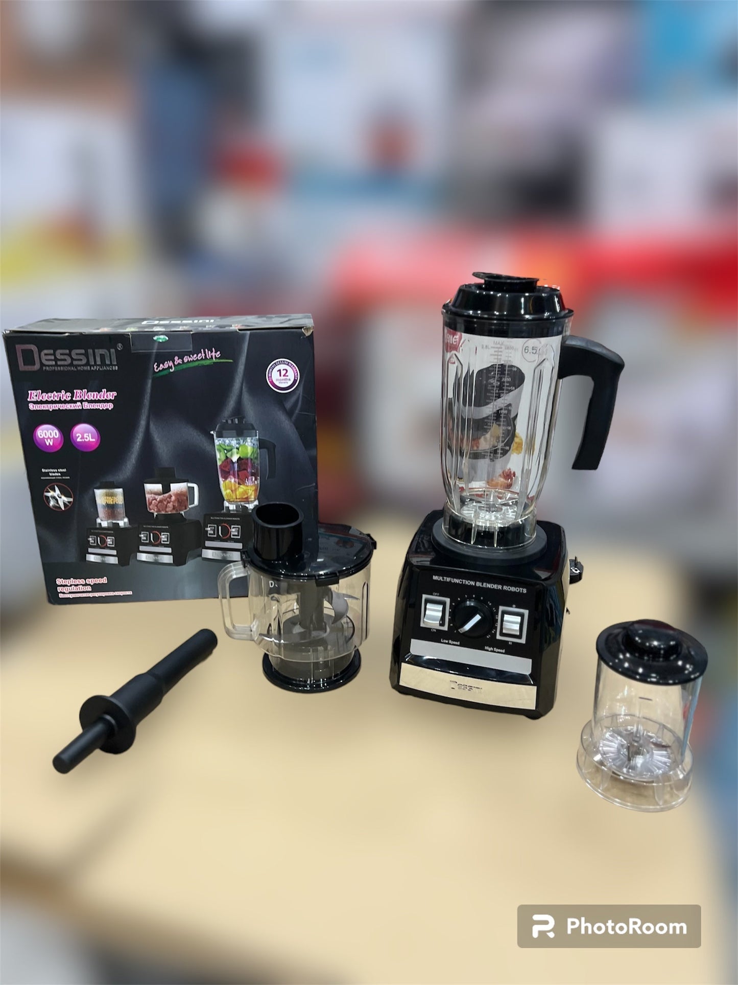 3in1 Powerful Blender, Chopper & Grinder