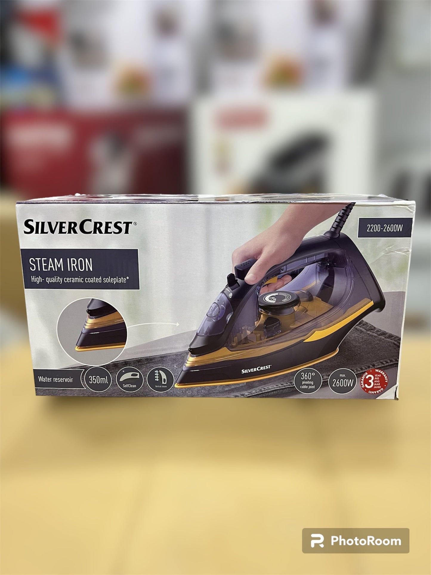 Silver Crest Germany Brand Steam Iron