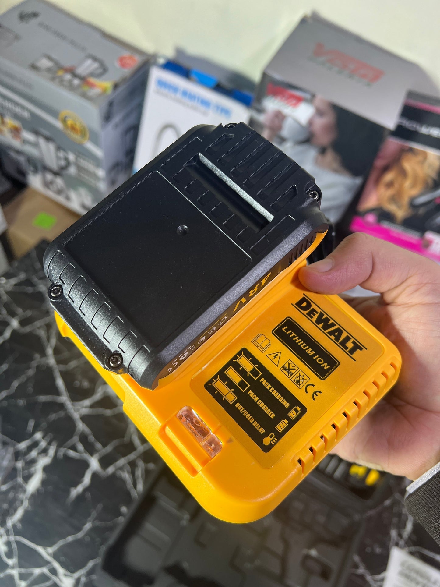 Dewalt lot 48v drill machine set with full toolkit set