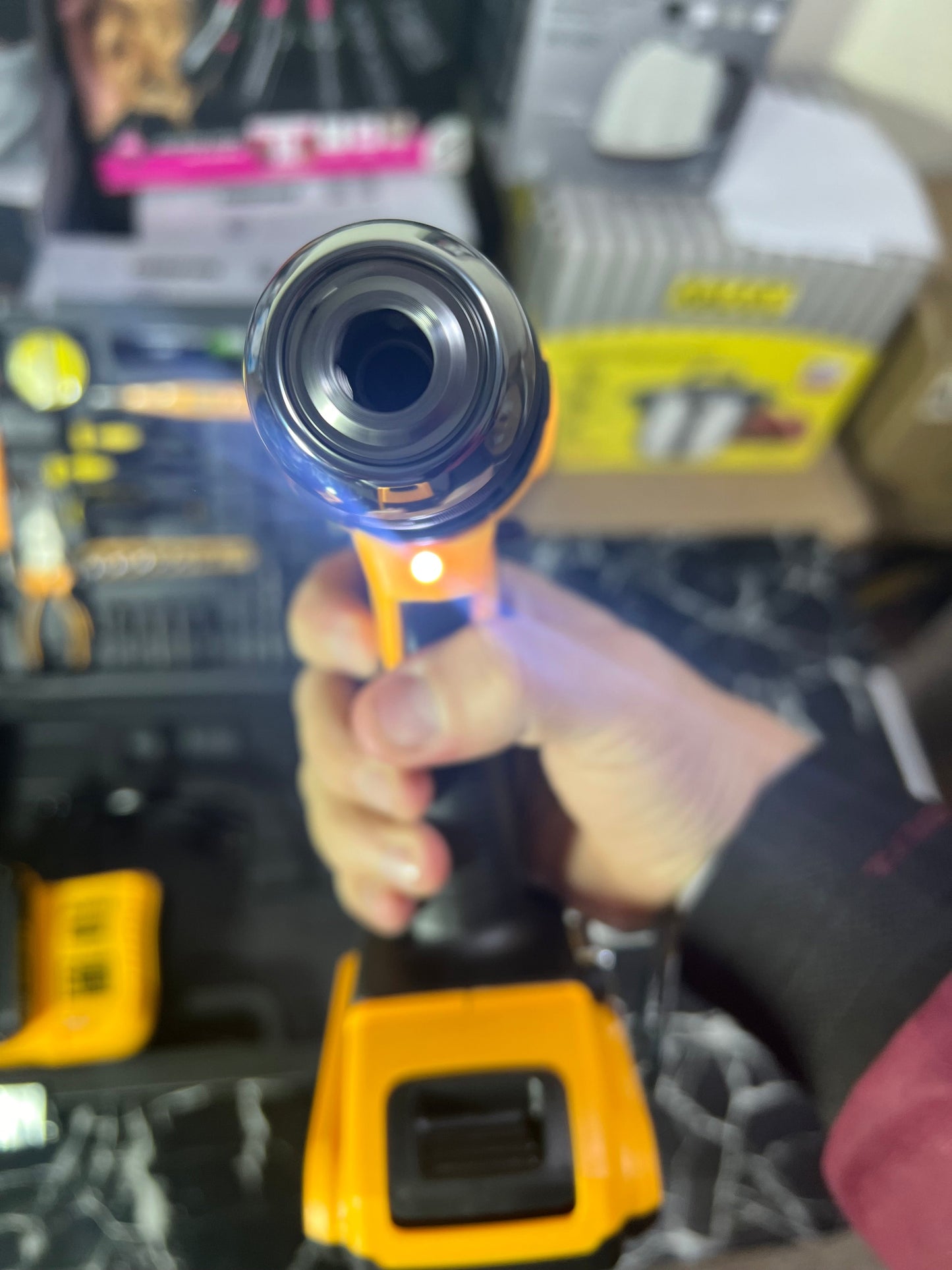 Dewalt lot 48v drill machine set with full toolkit set