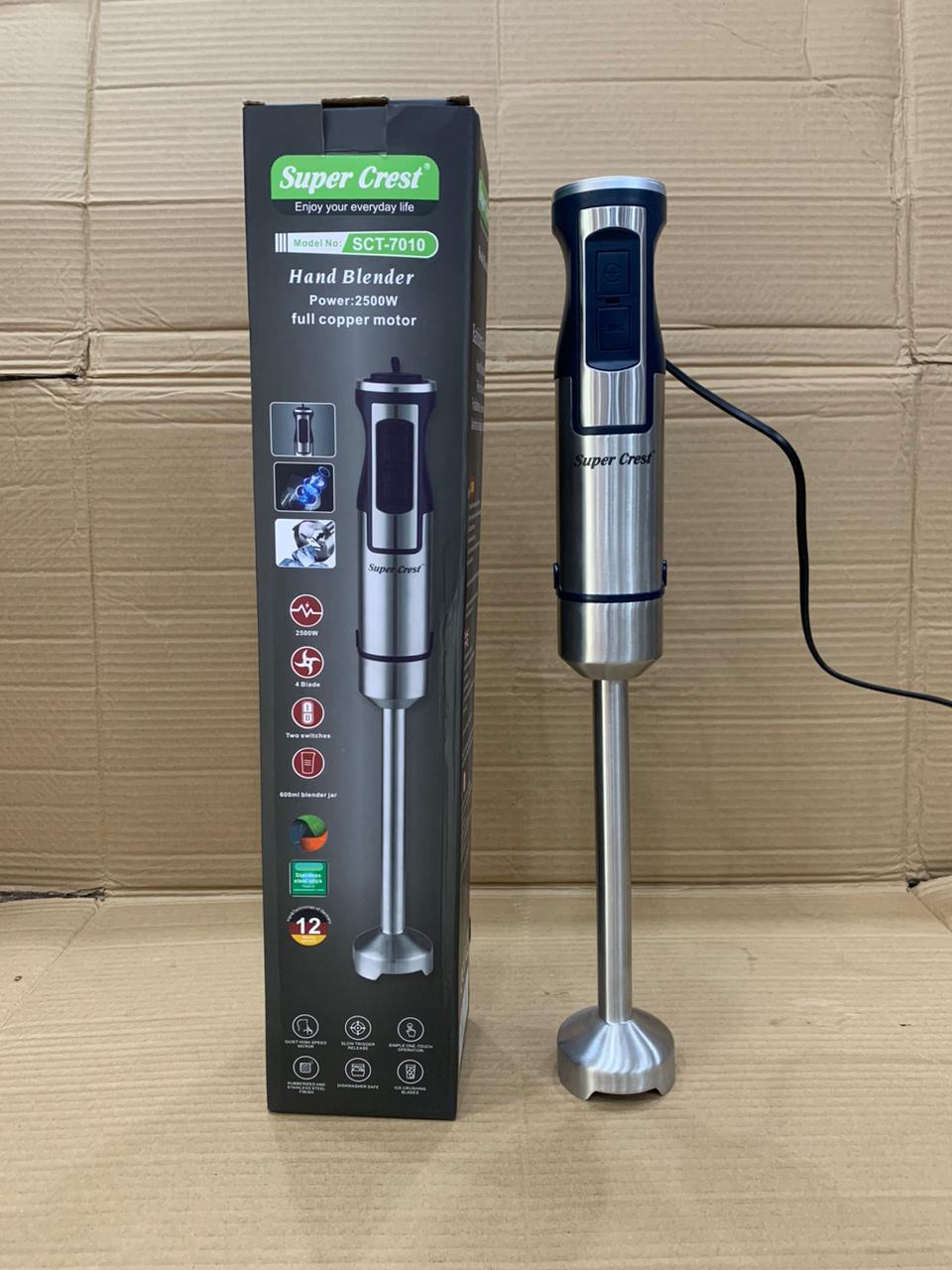 Super Crest Hand Blender | Stick Blender & Mixer