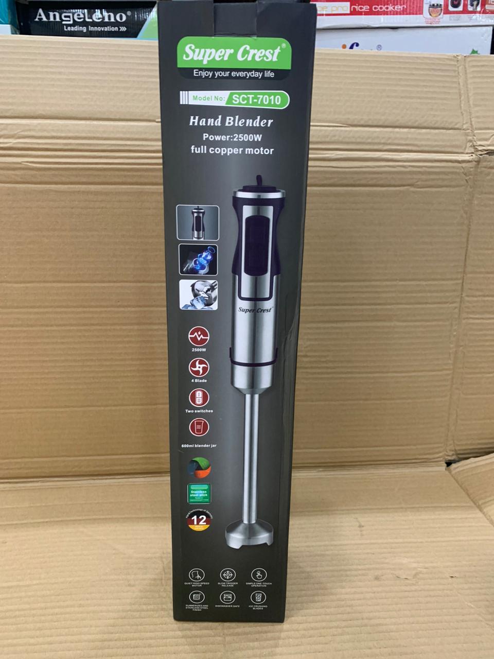 Super Crest Hand Blender | Stick Blender & Mixer