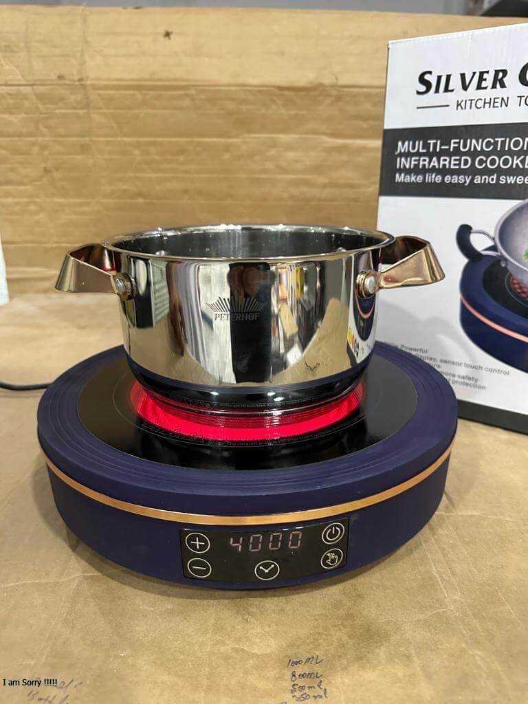 silver crest multifunction infrared cooker 4000W (hot plate)