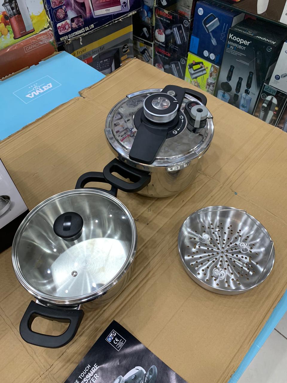 Steampunk 3in1 Pressure Cooker 4L+6L