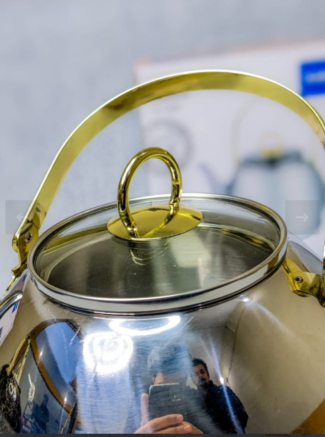 Turkish Brand Karkmos Luxury Tea Kettle