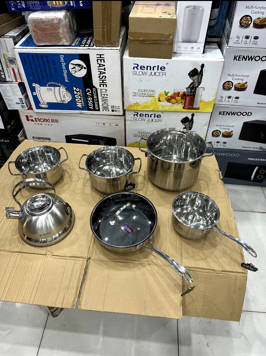 Zepter 12Pcs Cookware Set