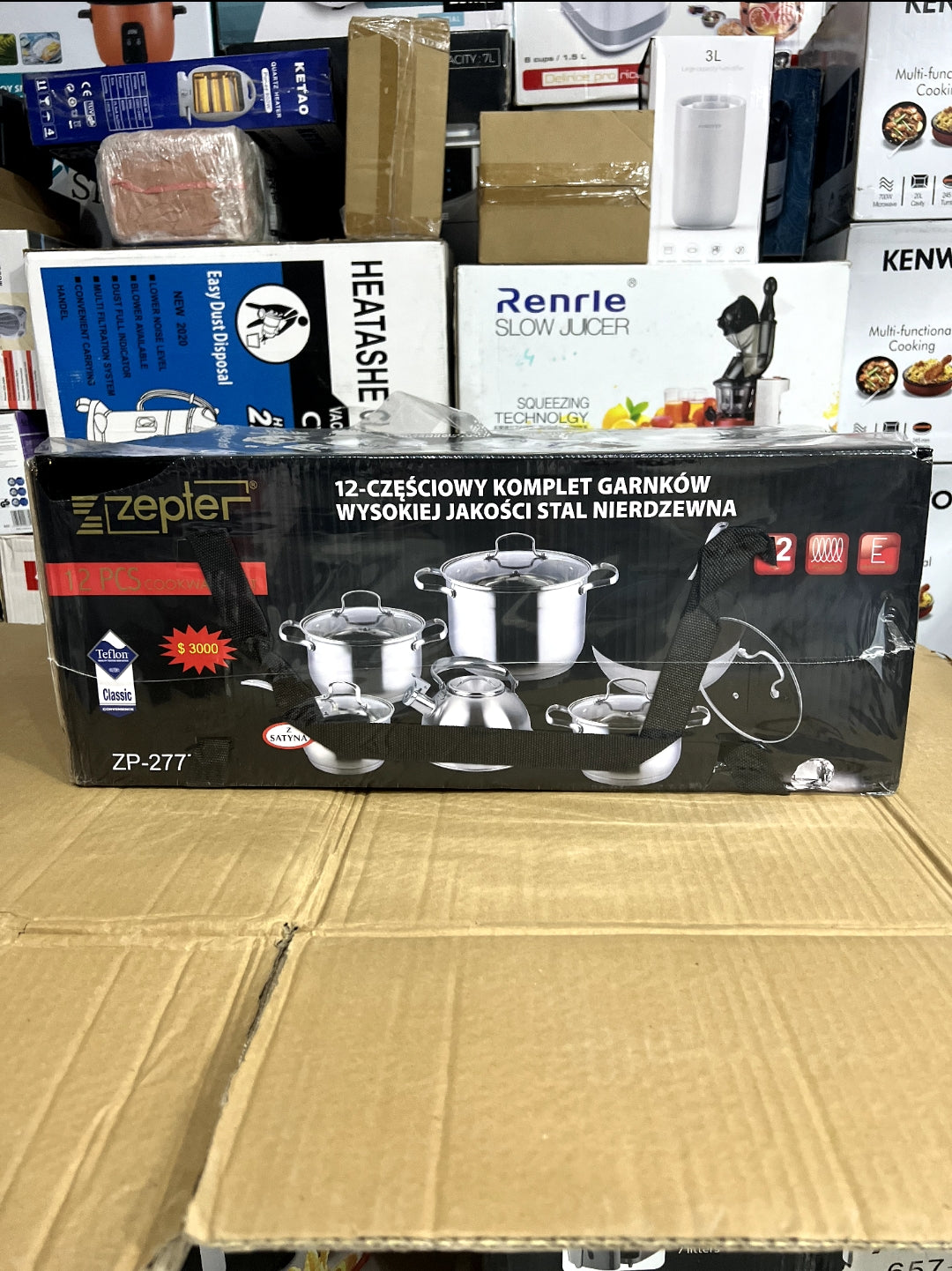 Zepter 12Pcs Cookware Set