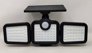 SOLAR LAMP LED SENSOR JD 2656 WITH REMOTE WHITE