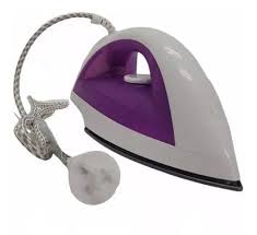 Dry Clothes Iron Steel Base Suzika Sz-pl123 Adjustable White and Violet Color