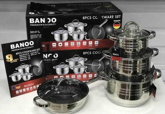 banooo original germany lot cookware set
