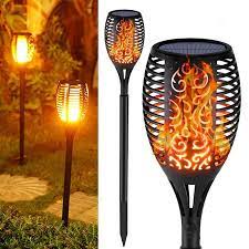 Solar Flame Stake Light
