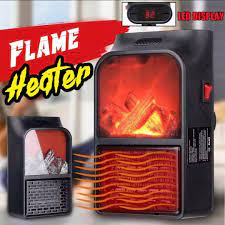 1000 W room electric flame heater