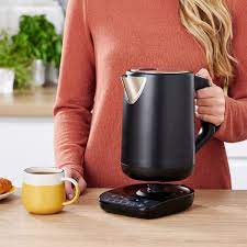 Uk lot imported Silver crest Logik 1.7L jet black cordless kettle