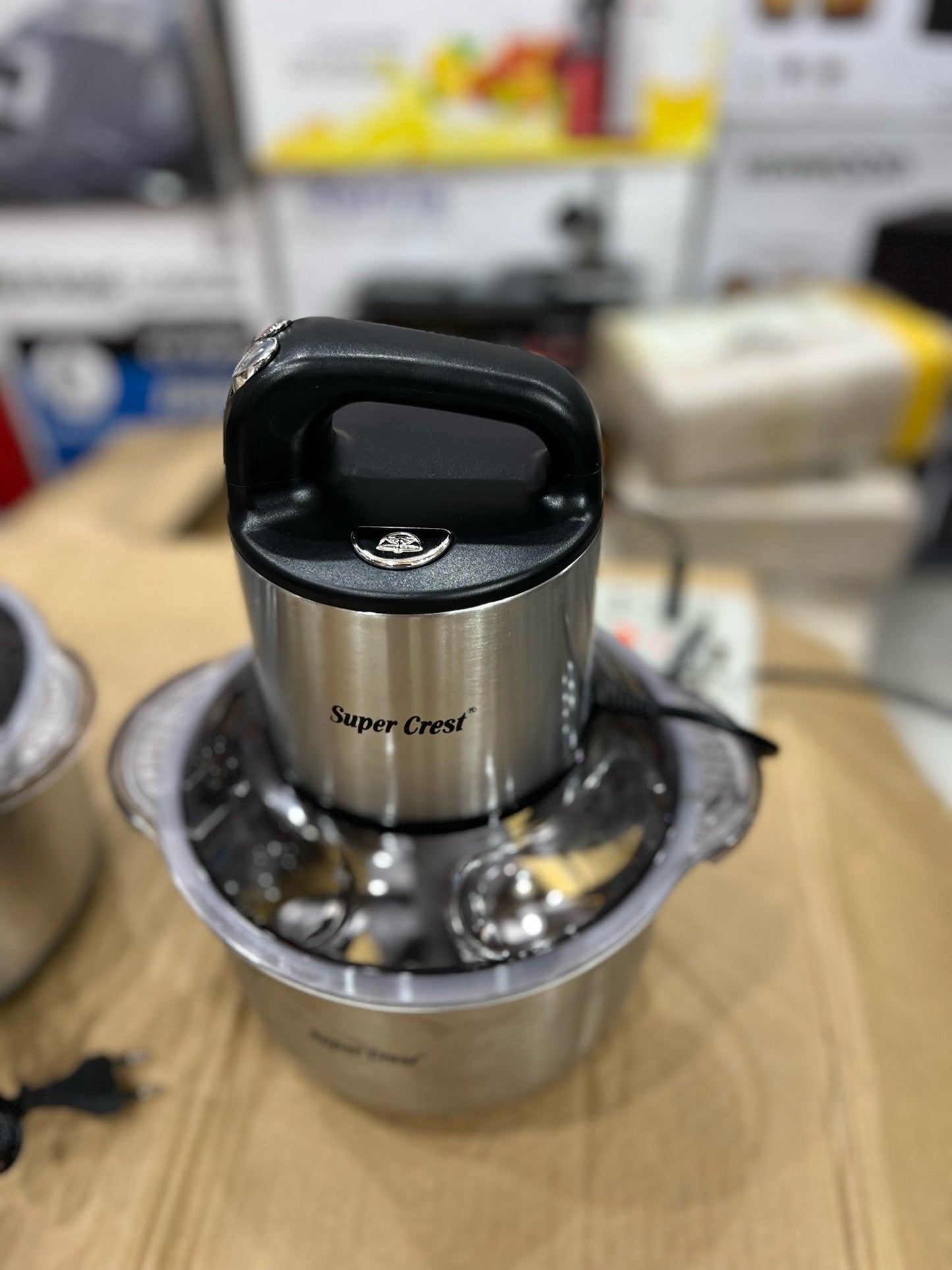 Super crest Meat Chopper With 12blads