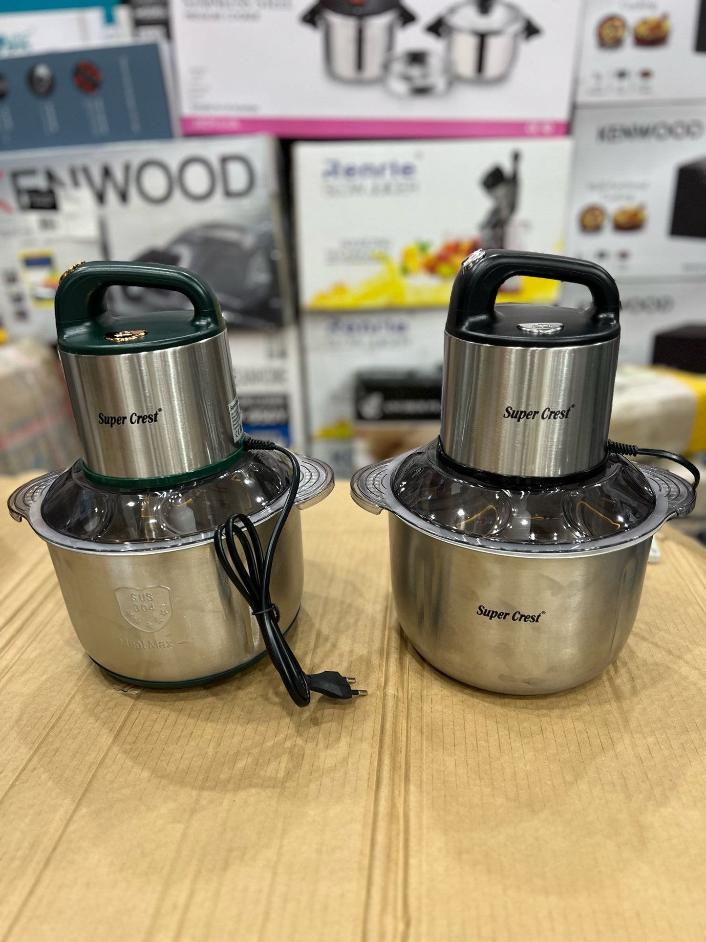 Super crest Meat Chopper With 12blads