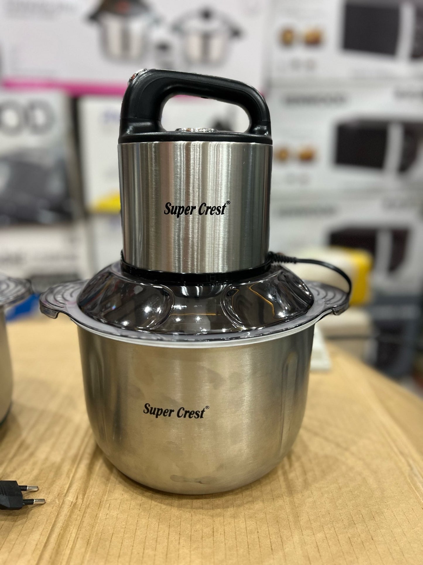 Super crest Meat Chopper With 12blads